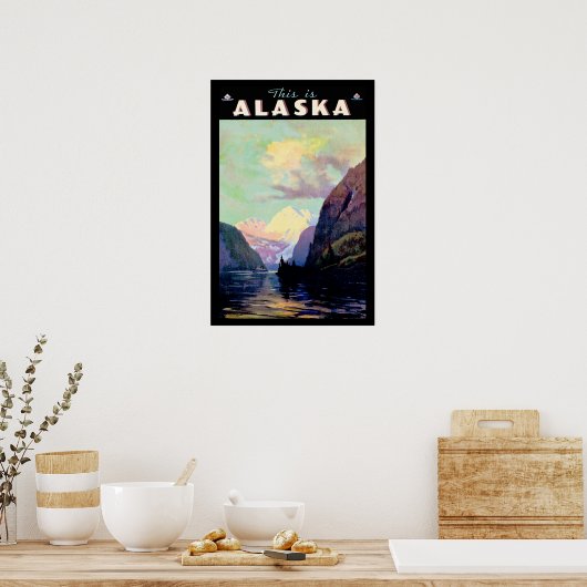 Poster C'est l'Alaska (Cuisine)