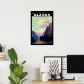 Poster C'est l'Alaska (Bureau à domicile)
