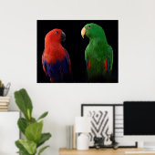 Poster C'est l'Amour ! (Bureau à domicile)