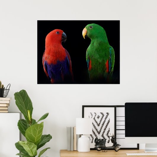 Poster C'est l'Amour ! (Bureau à domicile)