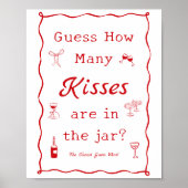 Poster C'est l'Amour Jeu de Devinette pour Enterrement de (Devant)