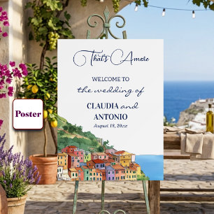 Poster C'est l'amour Mariage Bienvenue sur la Riviera ita