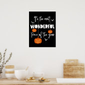 Poster C'est le Citrouille le plus merveilleux de l'année (Cuisine)