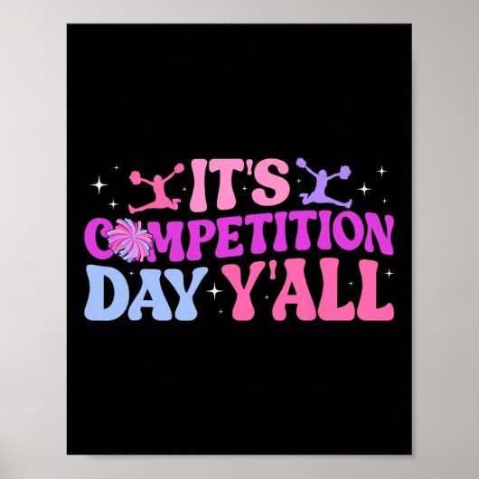 Poster C'est le jour de la compétition de cheerleading Jo (Devant)