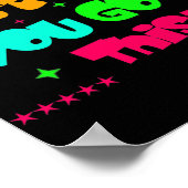 Poster C'est le jour du test que vous avez cette journée (Coin)