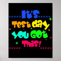 C'est le jour du test que vous avez cette journée