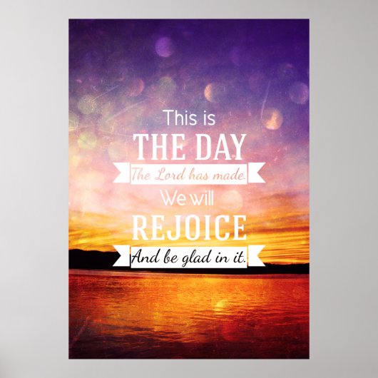 Poster C'est le jour que le seigneur a fait... (Devant)