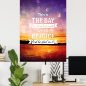 Poster C'est le jour que le seigneur a fait... (Bureau à domicile)