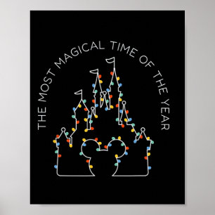 Poster C'Est Le Moment Le Plus Magique De L'Année Noël