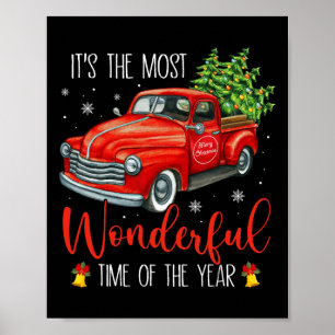 Poster C'Est Le Moment Le Plus Merveilleux De L'Année Noë