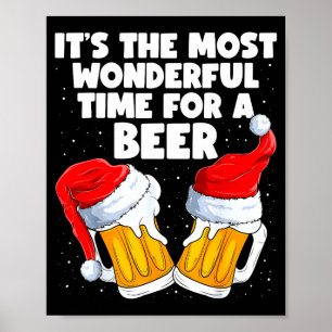 Poster C'est le moment le plus merveilleux pour un Noël a