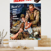 Poster C'Est Le Pied De Fente — Empêchez-Le ! (Cuisine)