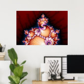 Poster C'Est Le Point - L'Art Fractal (Bureau à domicile)