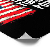 Poster C'est le Tee Point de Retour Drapeau Usa pour homm (Coin)