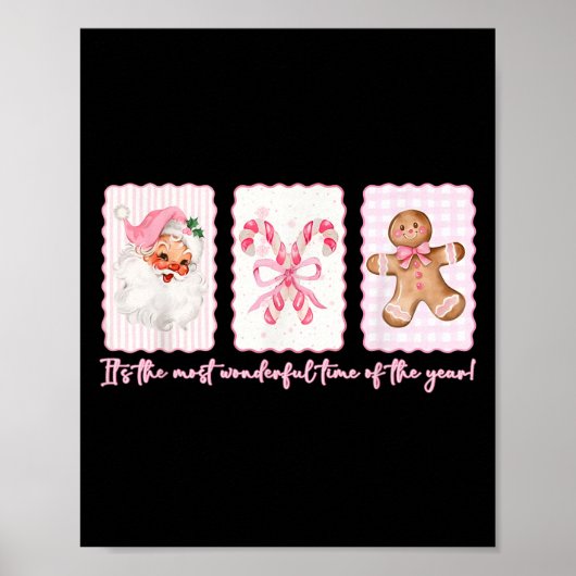 Poster C'est le temps le plus merveilleux Nk Père Noël Co (Devant)