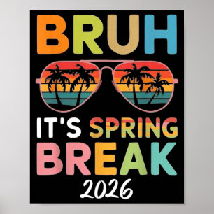 Poster C'est les vacances de printemps 2026 Drôle de vaca