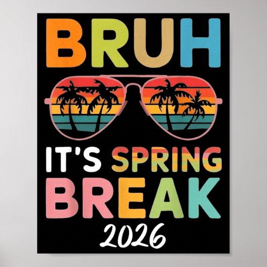 Poster C'est les vacances de printemps 2026 Drôle de vaca (Devant)
