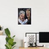 Poster C'est l'heure de mourir ! Peinture d'Alfred Fox (Bureau à domicile)