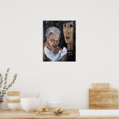 Poster C'est l'heure de mourir ! Peinture d'Alfred Fox (Cuisine)