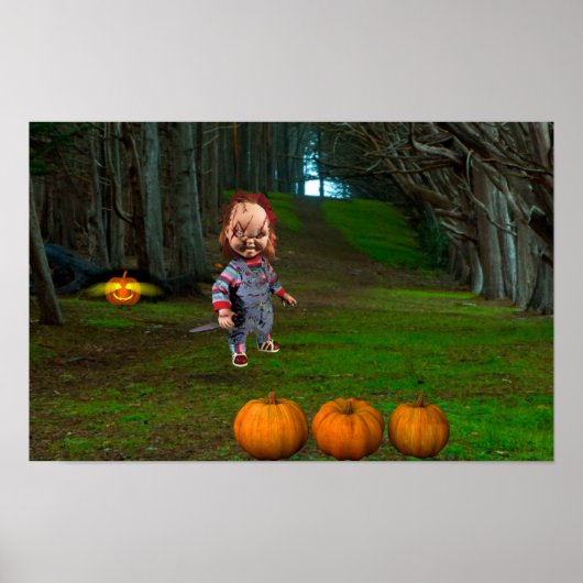 Poster C'est l'heure de sculpter les citrouilles pour Hal (Devant)