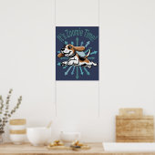 Poster C'est l'heure de Zoomie Beagle (Cuisine)