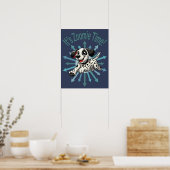 Poster C'est l'heure des Zoomies Dalmatien (Cuisine)