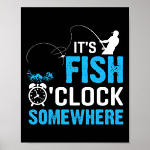 Poster C'est l'heure du poisson quelque part