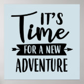 Poster C'est l'heure d'une nouvelle aventure (Devant)