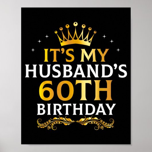 Poster C'est l'illustration de 60 ans de son mari (Devant)