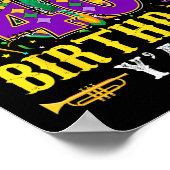 Poster C'est ma 40e fête de Mardi Gras (Coin)