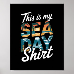 Poster C'est ma chemise de jour de mer Drôle de famille d