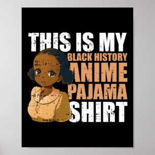 Poster C'est ma chemise de pyjama animée Mois de l'histoi