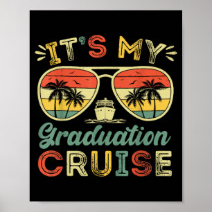 Poster C'est ma croisière de fin d'études 2026 Voyage sen