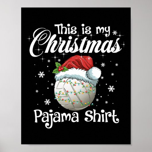 Poster C'Est Ma Famille De Pajama De Noël (Devant)