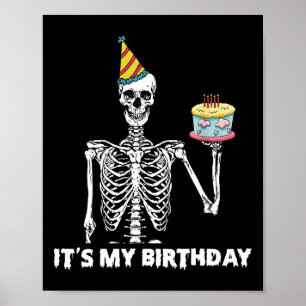 Poster C'est ma fête d'anniversaire Joyeux anniversaire d
