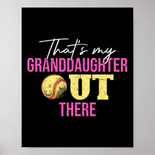 Poster C'est ma petite-fille là-bas Grands-parents doux