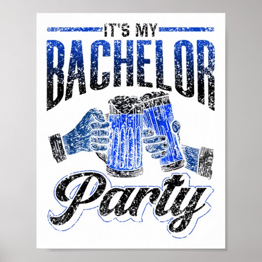 Poster C'est ma soirée de bachelor La mariée L'équipe du (Devant)