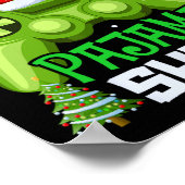 Poster C'est ma vidéo de jeu de Noël pour hommes (Coin)
