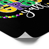 Poster C'est Mardi Gras Yall Funny Ados Garçons Mardi G (Coin)