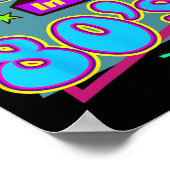 Poster C'EST MES 80 ans COSTUME Fancy Dress Party Idea Ha (Coin)