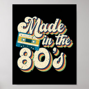 Poster C'Est Mes 80s Costume Fancy Dress Party Idea Hall