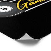 Poster C'est Mind Game Pool Snooker Billiards Player (Coin)