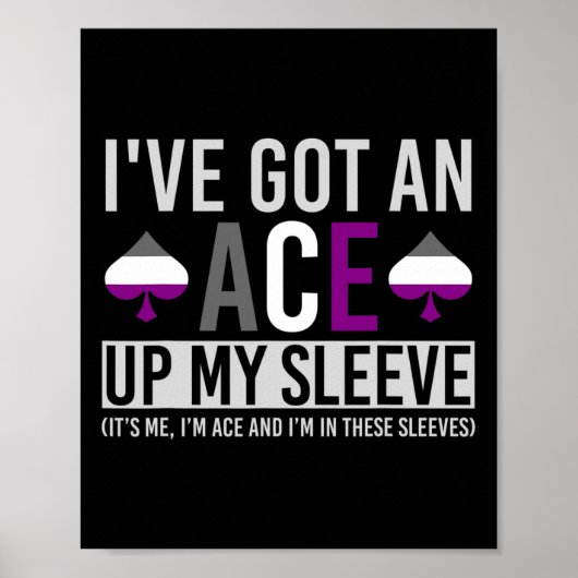 Poster C'Est Moi Im Ace Et Moi Dans Ces Manches Amusants (Devant)