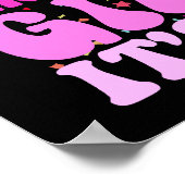 Poster C'est moi Salut Je suis la fille d'anniversaire C' (Coin)