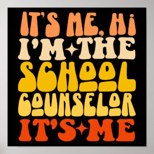 Poster C'est moi Salut Je suis le conseiller scolaire C'e