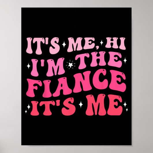 Poster C'est moi, salut, je suis le fiancé Cadeaux de fia (Devant)