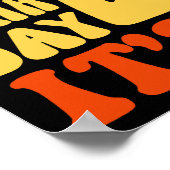 Poster C'est moi Salut Je suis le garçon d'anniversaire C (Coin)