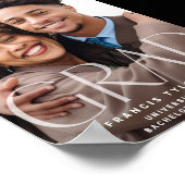 Poster C'est moi | Texte dégradé moderne GRAD | École pho (Coin)