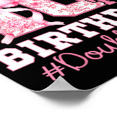 Poster C'est mon 10e anniversaire fille double chiffres C (Coin)
