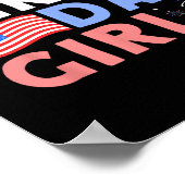 Poster C'est mon anniversaire 4 juillet design pour les f (Coin)